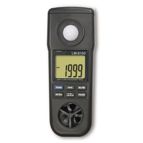 풍속계 조도계 습도계 온도계(RS232C,USB) LM-8100 LM8100
